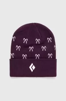 Black Diamond caciula culoarea violet imagine