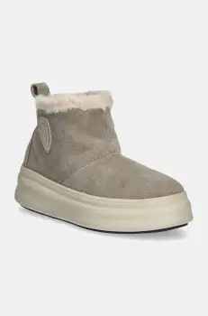 Blauer cizme de zapada din piele intoarsa EMERY culoarea bej, F4EMERY02.SUE imagine