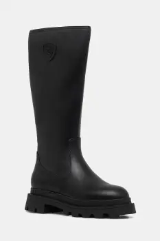 Blauer cizme KIMMEL culoarea negru, cu toc plat, F5KIMMEL01/LEP imagine