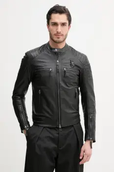 Blauer geaca de piele CROSSLAND imagine