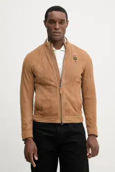 Blauer geaca din piele intoarsa CYPHERLIS imagine