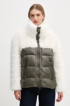 Blauer geaca DOVE culoarea verde, de iarna, oversize, BLDB02104 imagine