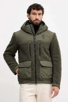 Blauer geaca WILCOCK culoarea verde, de tranzitie, BLUC01225 imagine