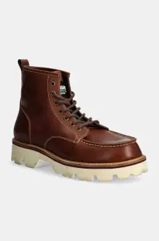Blauer ghete de piele RUSK barbati, culoarea maro, F4RUSK03.LEP imagine