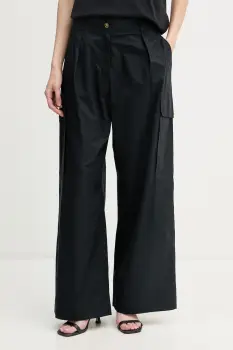 Blauer pantaloni cargo pentru femei, din bumbac CARYLL imagine