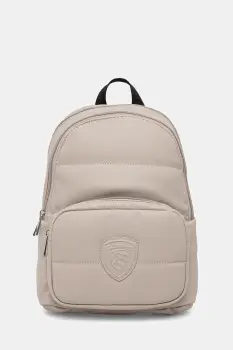 Blauer rucsac culoarea bej, mic, uni, POLLY02 imagine