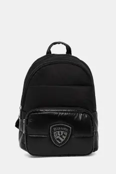 Blauer rucsac culoarea negru, mic, cu imprimeu, WAVE04 imagine