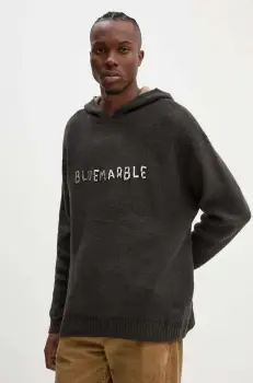 BLUEMARBLE pulover barbati, culoarea maro, HO10.KN19B24 imagine