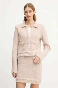 Blugirl Blumarine cardigan culoarea bej, calduros, RF5152.MA950 imagine