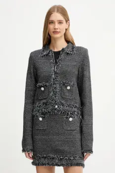 Blugirl Blumarine cardigan culoarea negru, calduros, RF5152.MA950 imagine