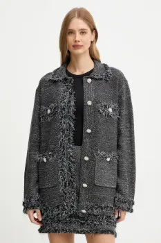 Blugirl Blumarine cardigan culoarea negru, calduros, RF5228.MA950 imagine