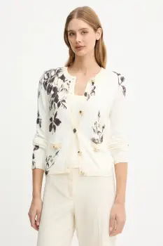 Blugirl Blumarine cardigan si top 2-pack culoarea bej, light, RF5069.MAB01 imagine