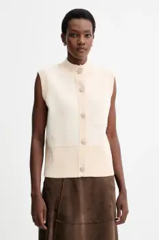 Blugirl Blumarine vesta culoarea bej, RF5236.MA39R imagine