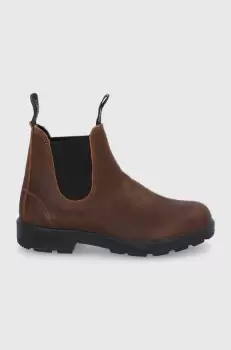 Blundstone Botine din piele intoarsa 1911 barbati, culoarea maro imagine