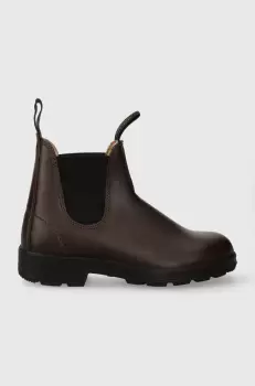 Blundstone cizme 2116 femei, culoarea maro, cu toc plat, 2116.Vegan.Brown imagine