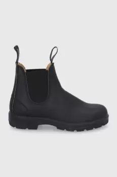Blundstone Ghete Chelsea de piele 558 femei, culoarea negru, cu toc plat imagine