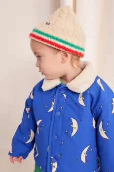 Bobo Choses caciula copii culoarea bej, din tesatura neteda, 224AH031 imagine