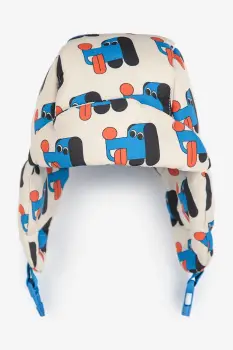 Bobo Choses caciula copii Doggy Mate culoarea bej, 225AH009 imagine