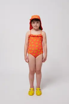Bobo Choses costum de baie dintr-o bucata pentru copii Sunflower culoarea portocaliu, 125AC114 imagine