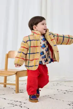 Bobo Choses geaca bebe culoarea bej, 225AB108 imagine