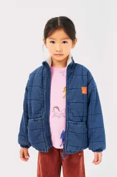 Bobo Choses geaca copii culoarea albastru marin, 224AC127 imagine