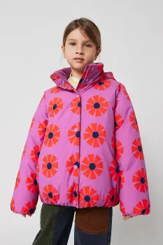 Bobo Choses geaca copii Kaleidoscope culoarea violet, 225AC125 imagine