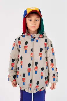 Bobo Choses geaca copii Little Tin Soldier culoarea bej, 224AC135 imagine
