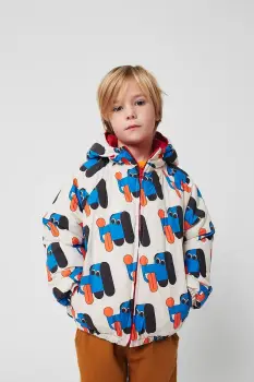 Bobo Choses geaca reversibila pentru copii Doggy Mate culoarea bej, 225AC118 imagine