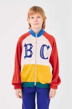 Bobo Choses hanorac de bumbac pentru copii cu imprimeu, 224AC057 imagine