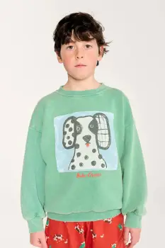 Bobo Choses hanorac de bumbac pentru copii Van Dog sweatshirt imagine