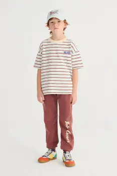Bobo Choses pantaloni de trening din bumbac pentru copii imagine