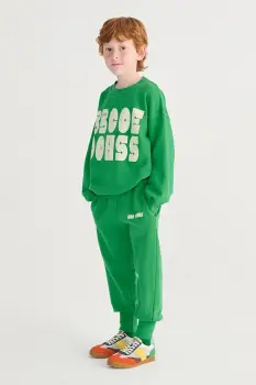 Bobo Choses pantaloni de trening din bumbac pentru copii Bobo Choses Modern imagine