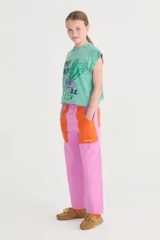 Bobo Choses pantaloni de trening din bumbac pentru copii imagine