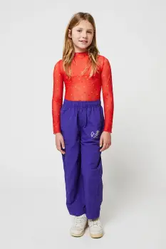 Bobo Choses pantaloni de trening pentru copii Go Bobo cu imprimeu, 225BC008 imagine