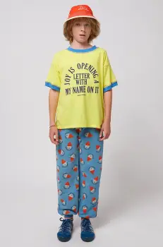 Bobo Choses pantaloni de trening pentru copii Morning Egg cu imprimeu, 125AC076 imagine