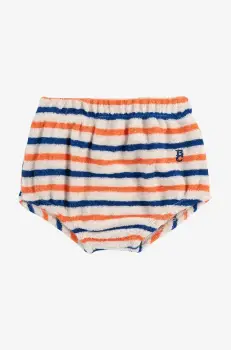 Bobo Choses pantaloni scurti bebe culoarea portocaliu, modelator, 125AB038 imagine
