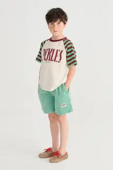 Bobo Choses pantaloni scurti din bumbac pentru copii Bobo Choses Since 09 imagine