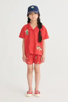 Bobo Choses pantaloni scurti din bumbac pentru copii Farm Adventure imagine