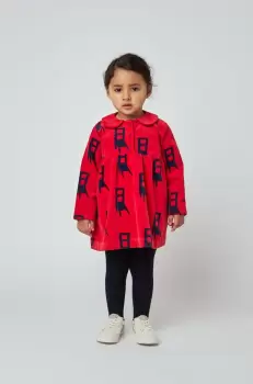 Bobo Choses rochie bebe culoarea rosu, mini, evazati imagine
