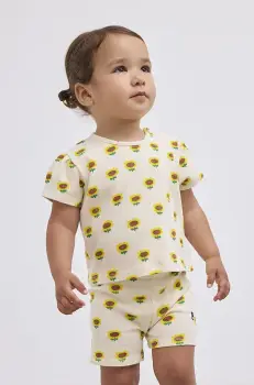 Bobo Choses tricou copii Sunflower culoarea bej, 125AB109 imagine