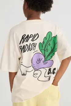 Bobo Choses tricou de bumbac pentru copii Rapid Radish imagine