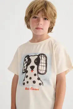 Bobo Choses tricou de bumbac pentru copii Van Dog imagine