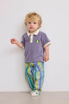 Bobo Choses tricou polo pentru copii Happy Dog cu imprimeu, 125AB016 imagine