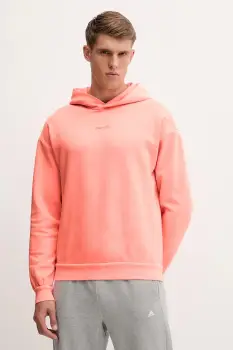 BOGNER Fire+Ice hanorac de bumbac ILAY culoarea portocaliu, cu gluga, cu imprimeu, 84429761 imagine