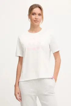 BOGNER Fire+Ice tricou din bumbac LOTTE culoarea alb, 54527308 imagine