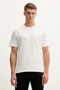 BOGNER Fire+Ice tricou din bumbac MICK culoarea bej, cu imprimeu, 54349760 imagine