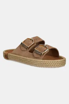 Bohonomad papuci espadrile de dama din piele intoarsa Sydney imagine