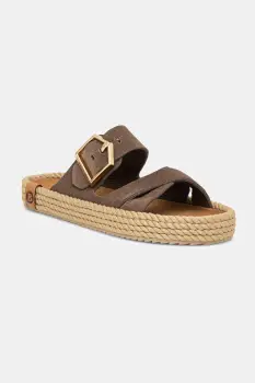 Bohonomad papuci espadrile de femei din piele intoarsa Sevilla imagine