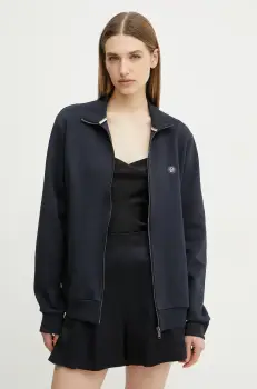 BOSS bluza barbati, culoarea albastru marin, neted, 50523916 imagine