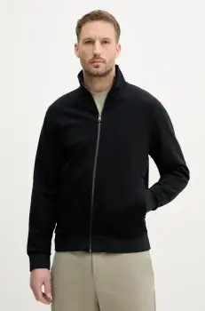 BOSS bluza barbati, culoarea negru, neted, 50532755 imagine